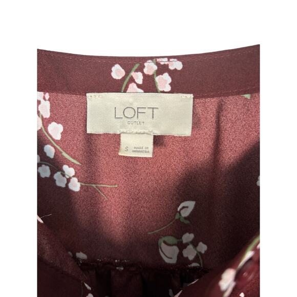 Loft Floral Button-Down Dress - Casual and Cute - Picture 3 of 5